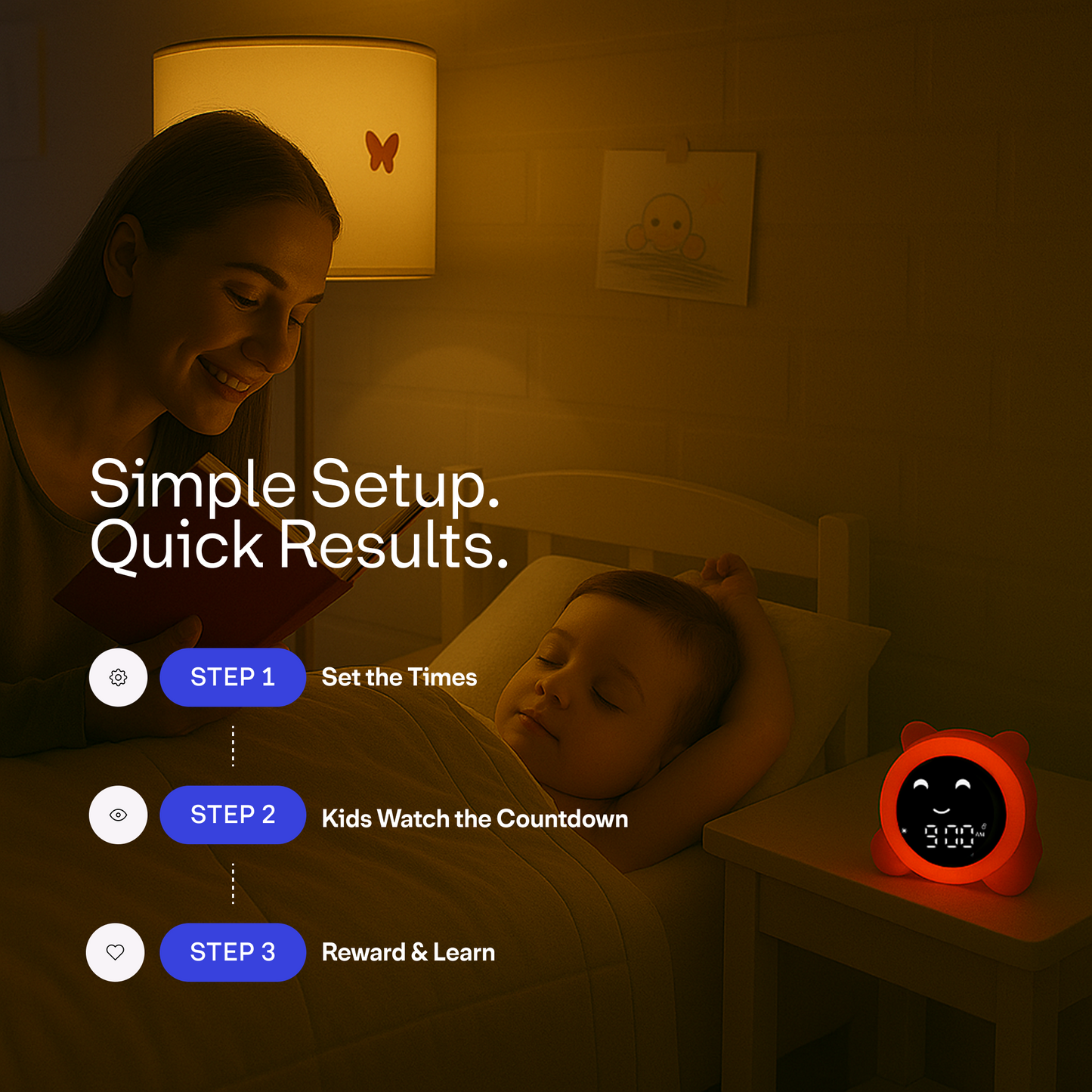 Pali - Sleep Training Clock