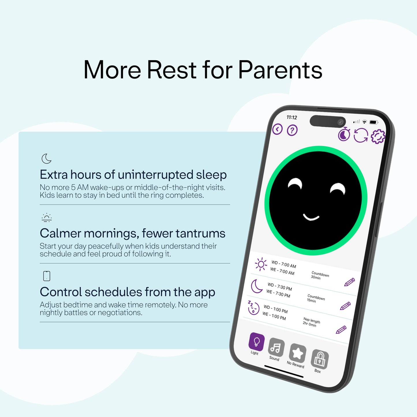 Pali - Sleep Training Clock